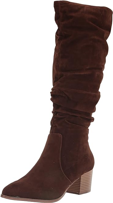 Women's Tall Block Heel Knee High Boots