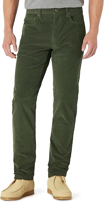 Men's Slim Fit 5 Pocket Corduroy Pant