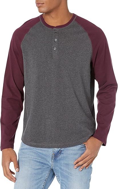 Men's Long-Sleeve Henley Shirt